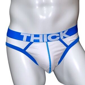 Andrew Christian THICK Brief White Size S (31-33) #92940 NWT
